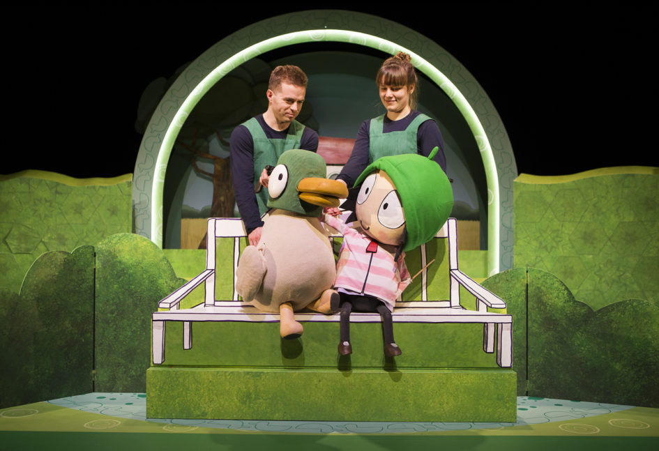 sarah and duck at the dukes